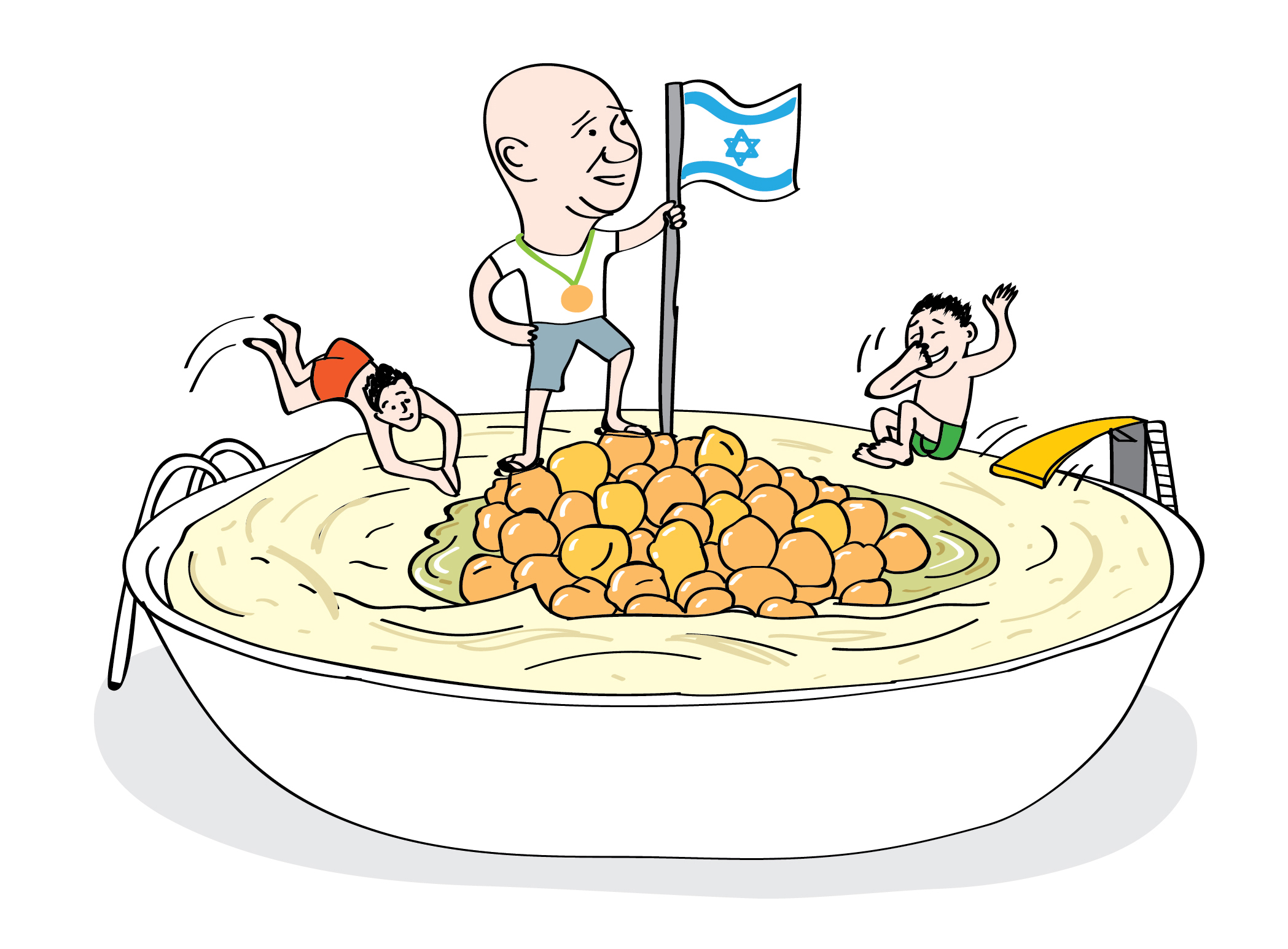מנגב ושר - איור טליק לזר